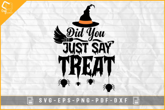Review: Halloween T-shirt Did You Just Say Treat