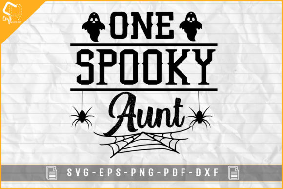 Review: Halloween T-shirt One Spooky Aunt Design