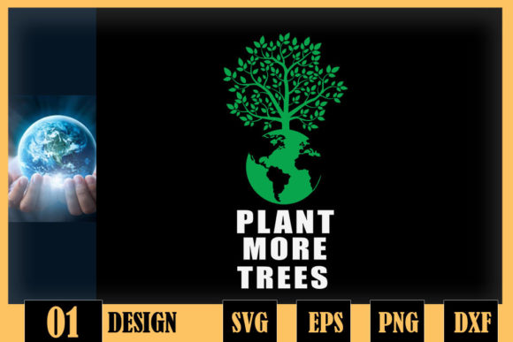 Review: Plan More Trees Earth Day Design for Embroidery