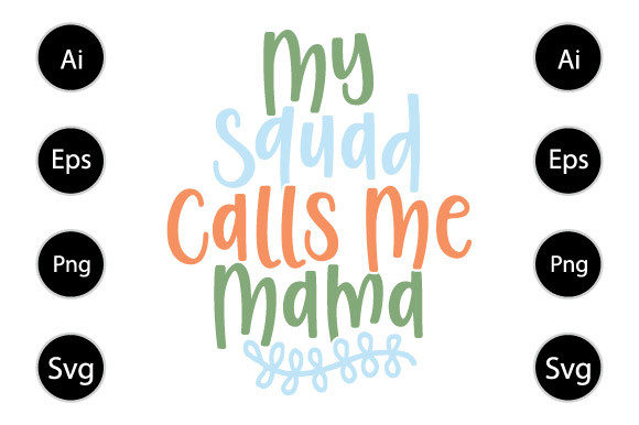 Reviewing My Squad Calls Me Mama for Embroidery
