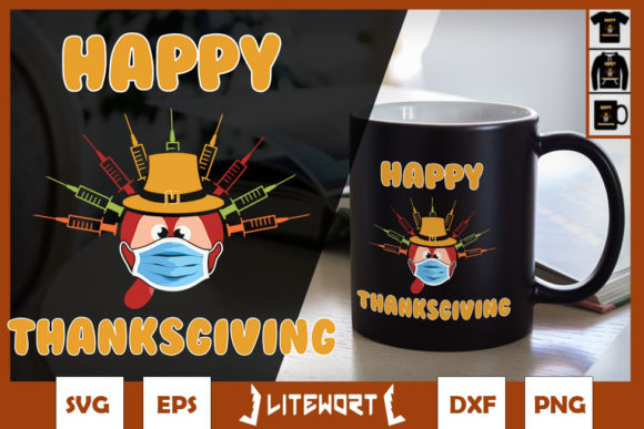 Reviewing the Thanksgiving Vaccinated Turkey Mask Design