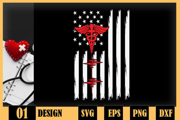 Reviewing the Thin Red Line USA Flag Nurse Design